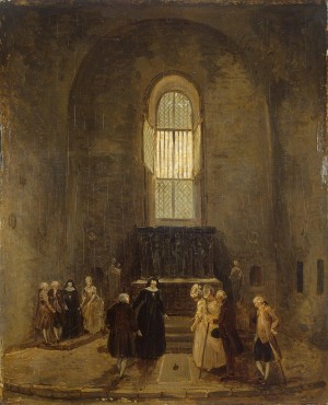 Examining an Old Church